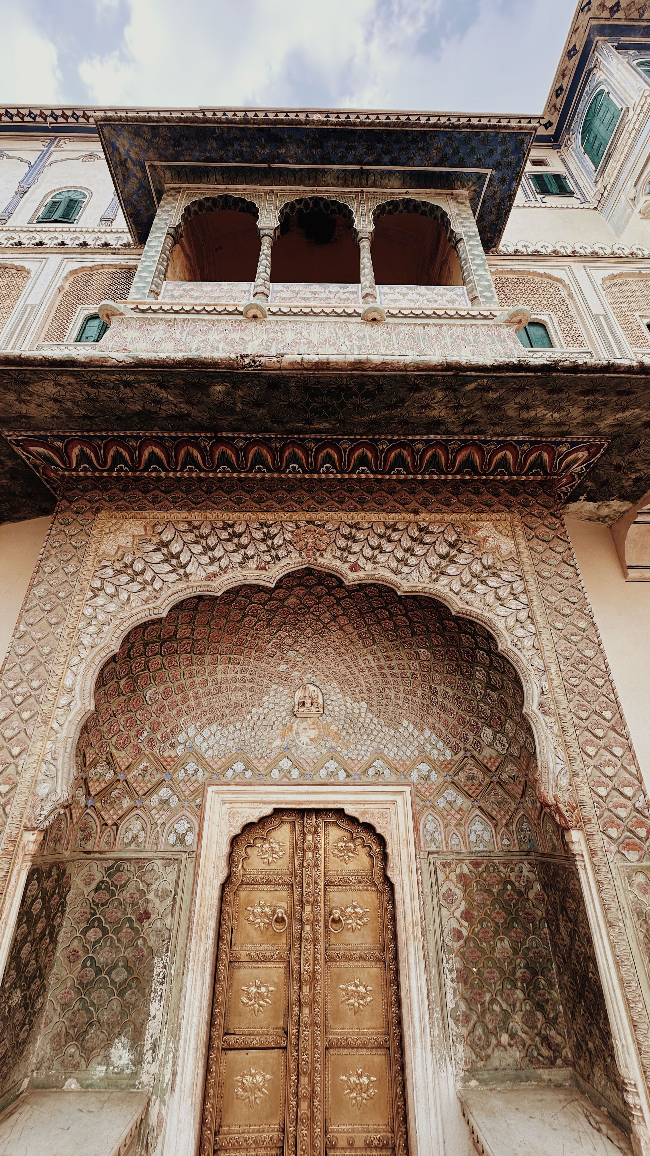 Rajasthani haveli doorway