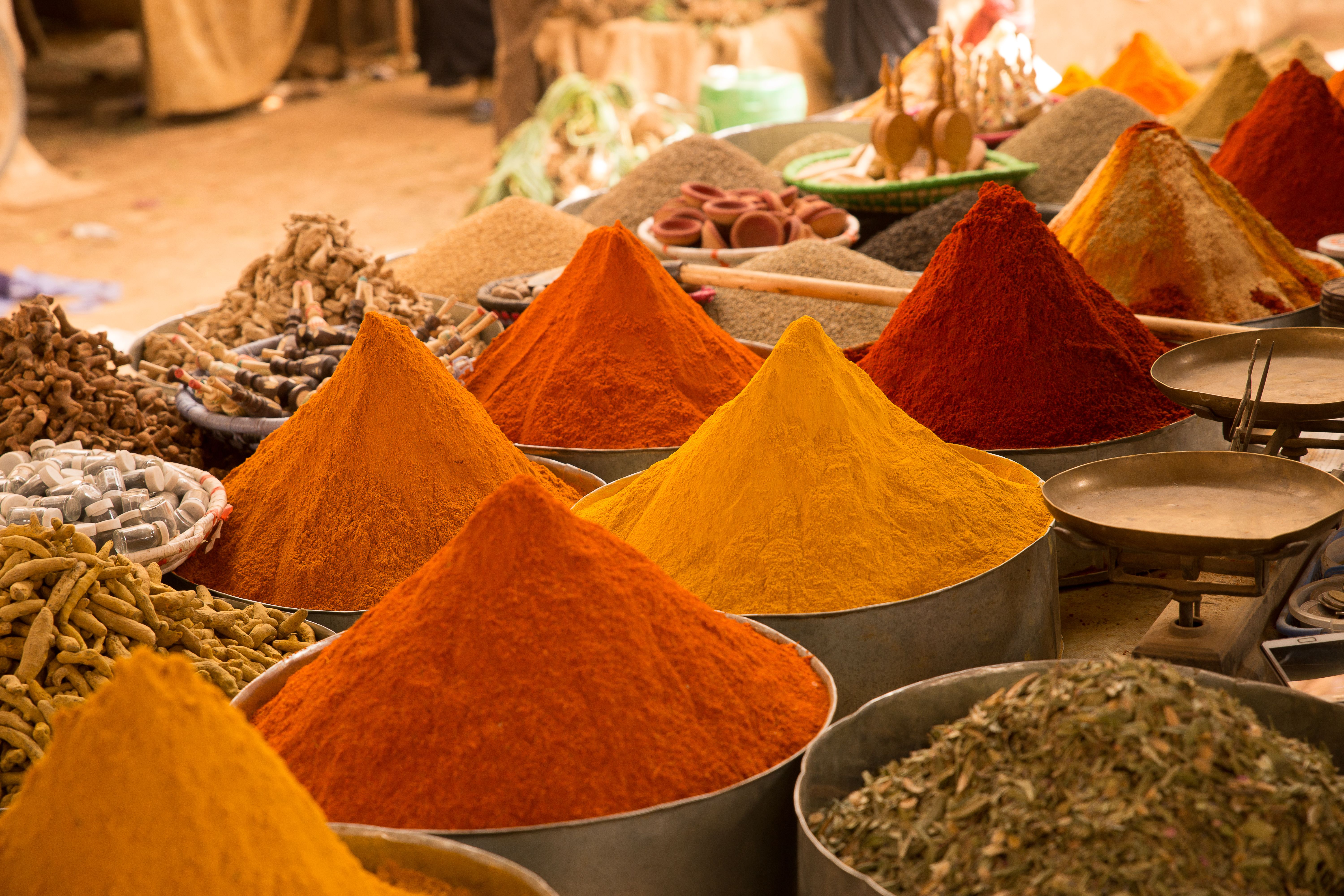 Rajasthan spice market